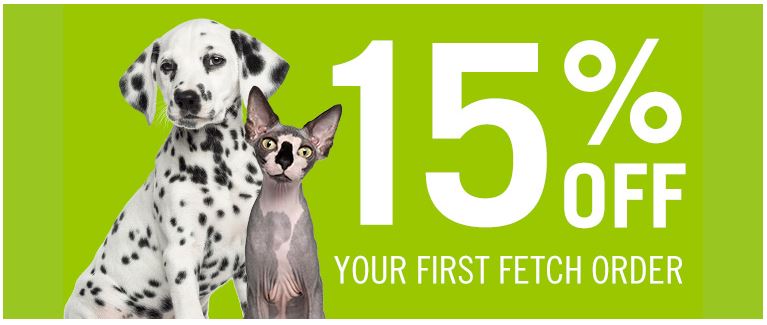 15% off Fetch discount voucher